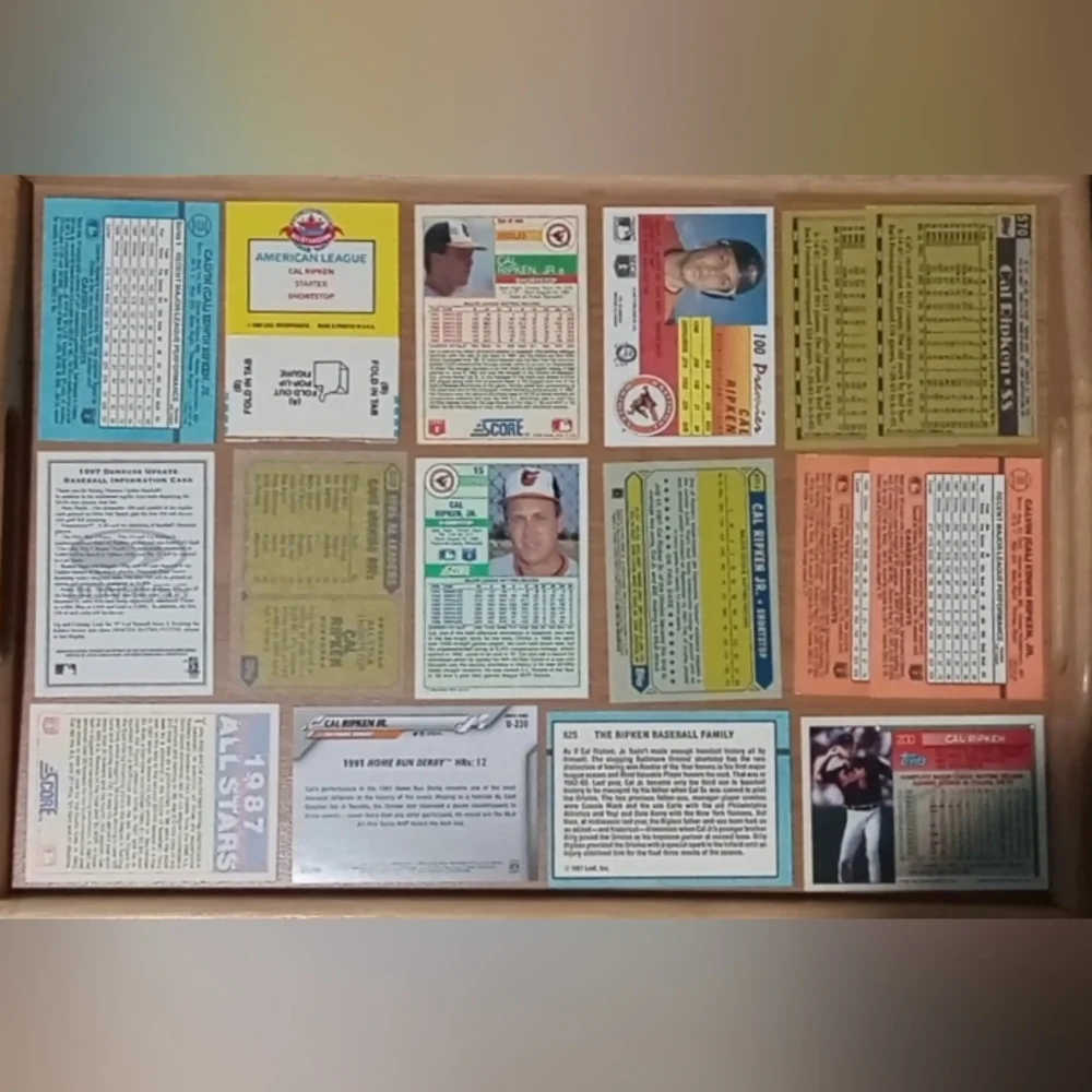 Cal Ripken Baseball Card Lot - Picture 2 of 2